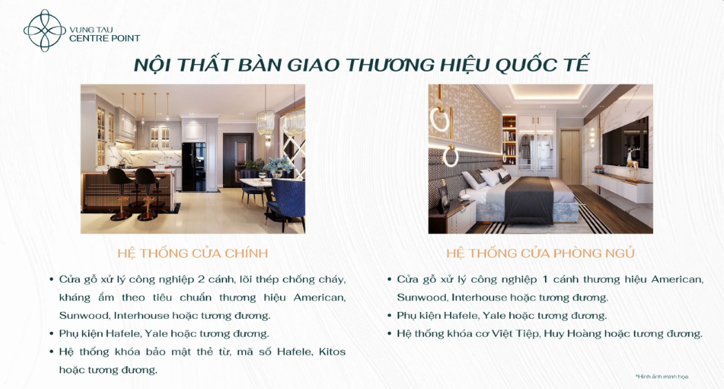 Bàn giao bên trong căn hộ Vũng Tàu Centre Point