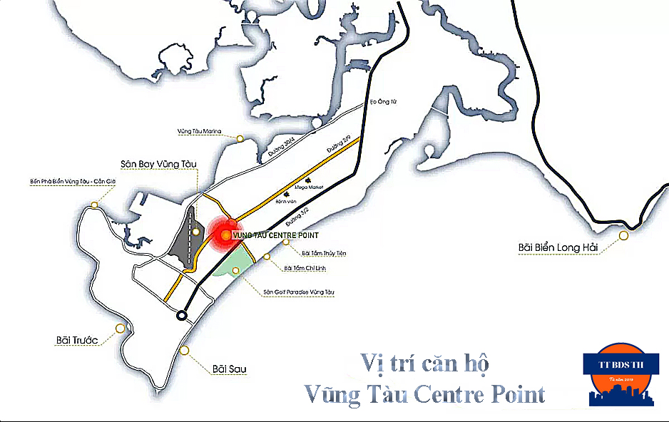 Vị trí căn hộ Vũng Tàu Centre Point