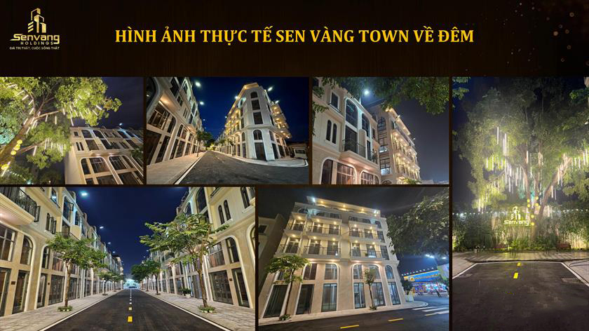 Hình ảnh thực tế nhà phố Sen Vàng Town Bình Chánh