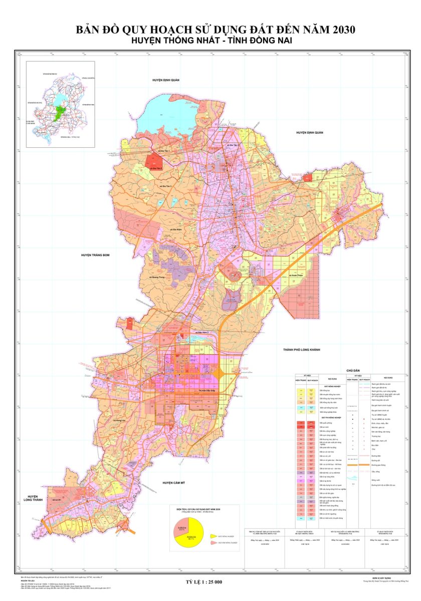 Quy hoạch huyện Thống Nhất Đồng Nai đến 2030