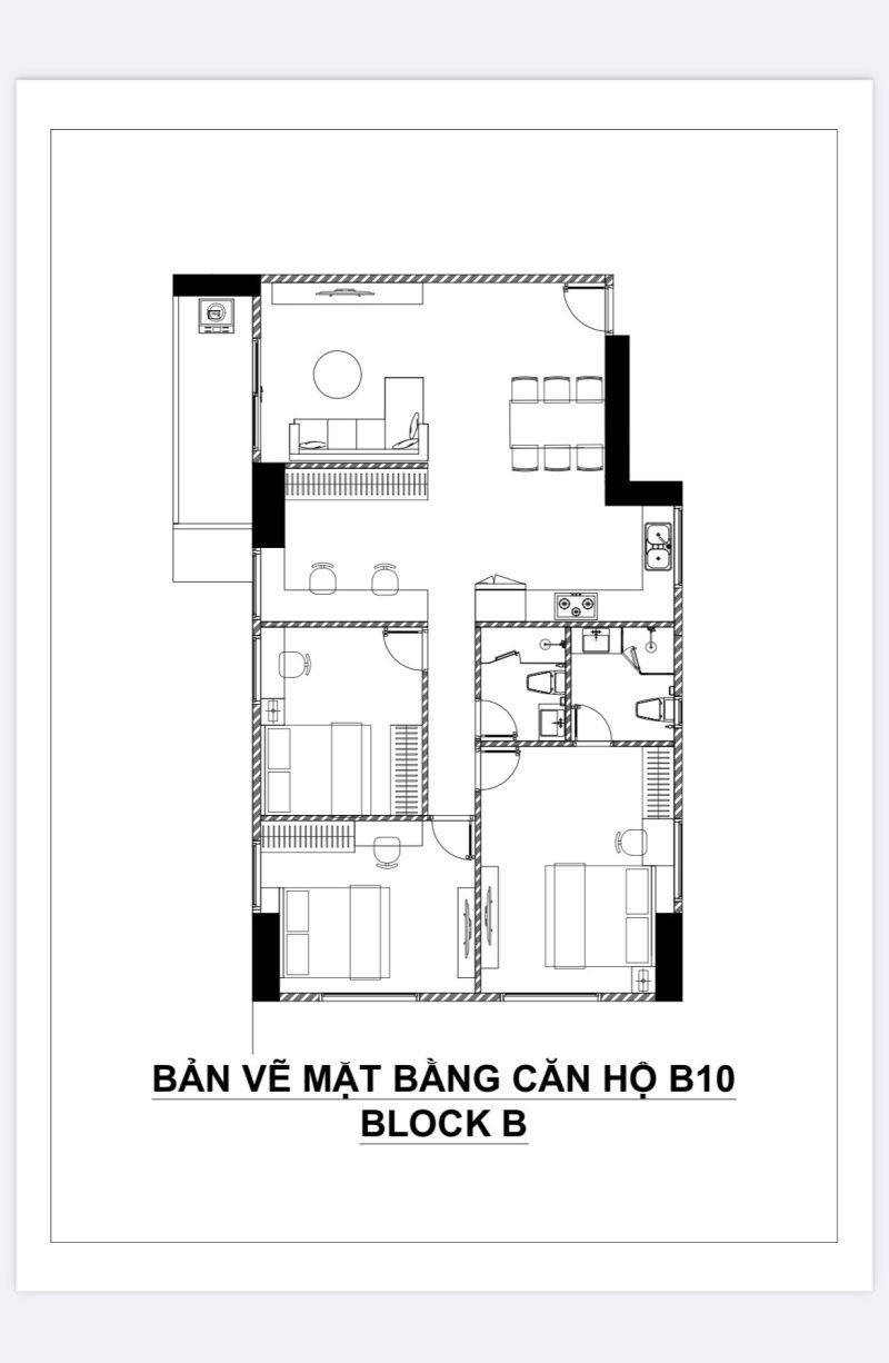 CHO THUÊ PARIS HOÀNG KIM B10.19F