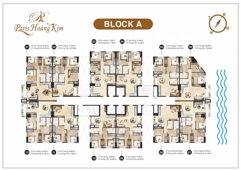 CHUYỂN NHƯỢNG PARIS HOÀNG KIM A6.15F