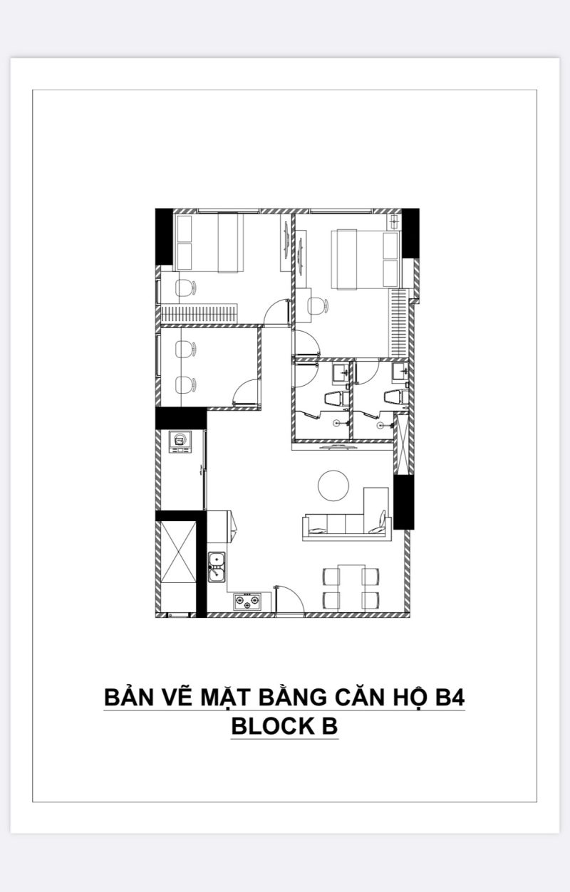 CHO THUÊ PARIS HOÀNG KIM B4.12F